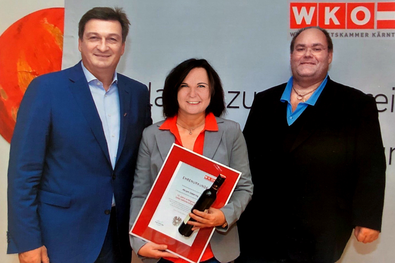 15 Jahre Ehrung der WKO